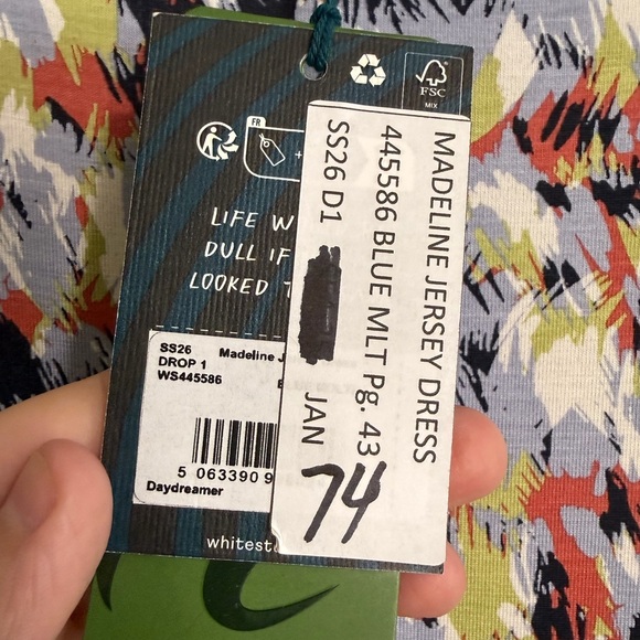 White Stuff Madeline Jersey Dress - Picture 6 of 11